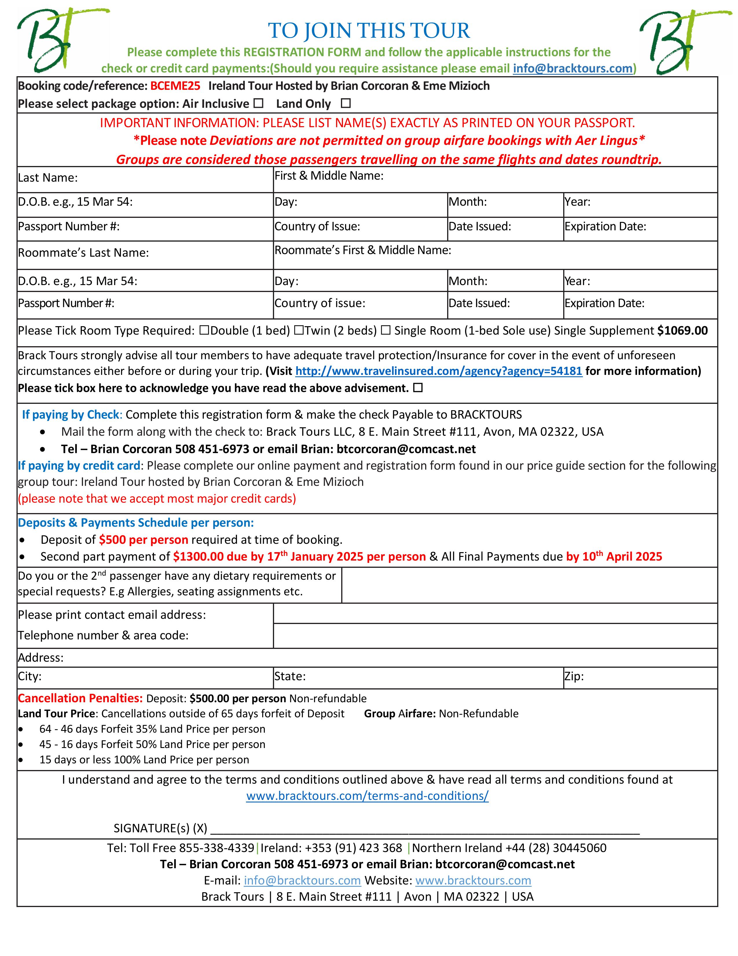 Registration Form