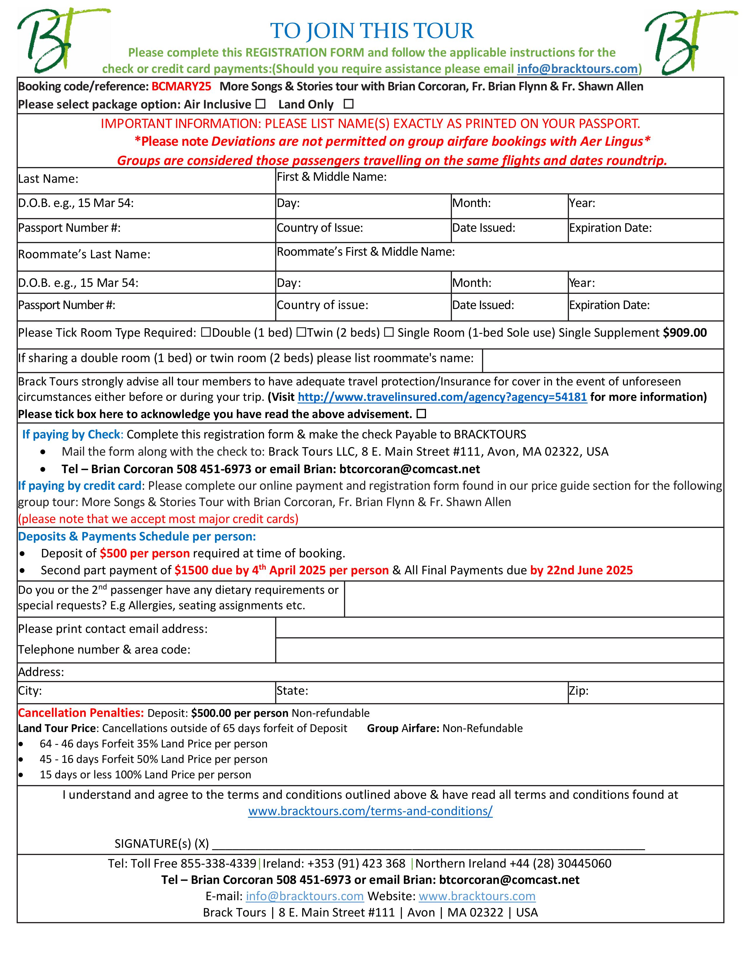 Registration Form